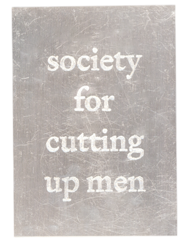 society for cutting up men